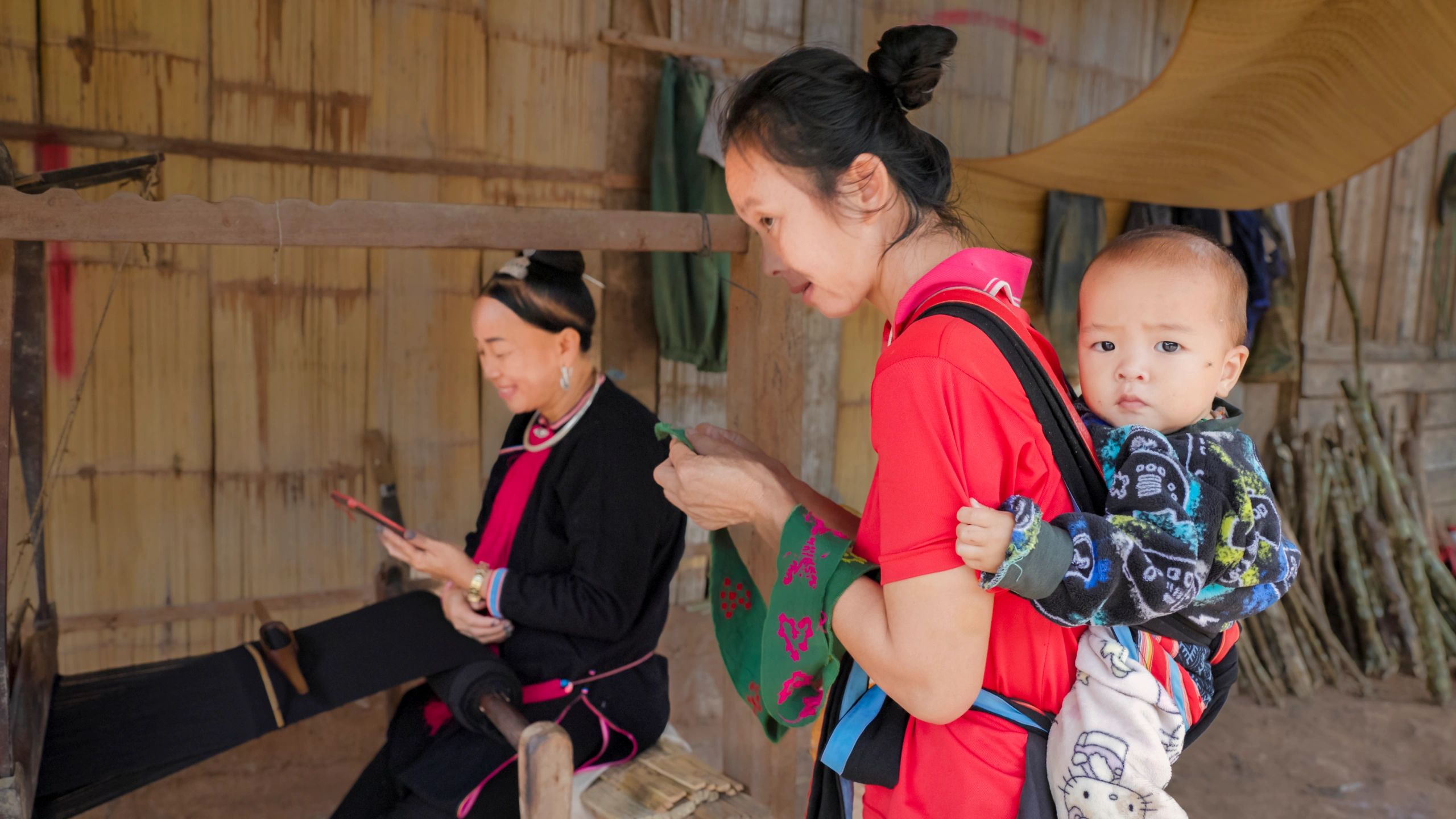 family celebration tradition Laos